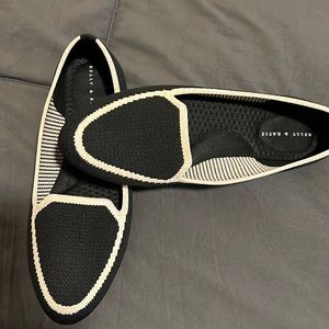 Kelly & Kate Black Flats